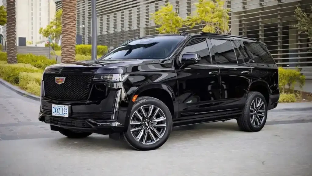 cadillac escalade rental with driver