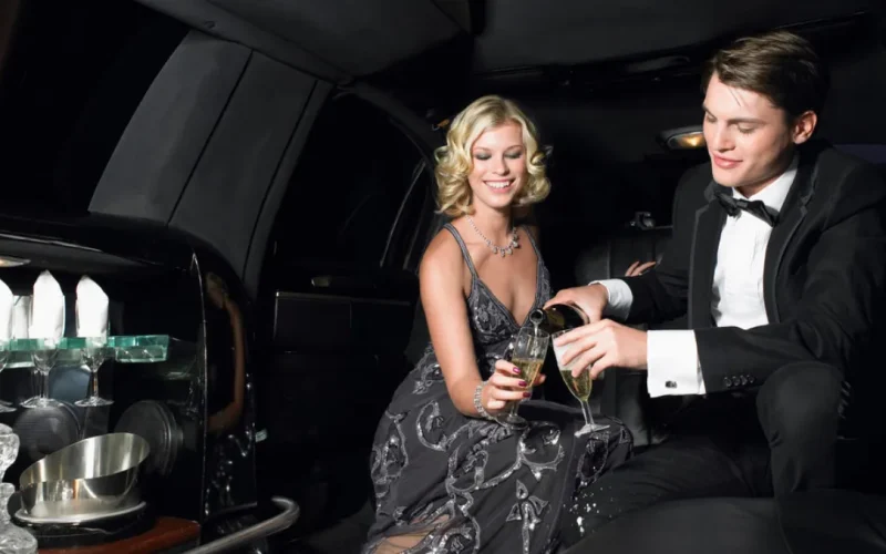 valentine's day limo